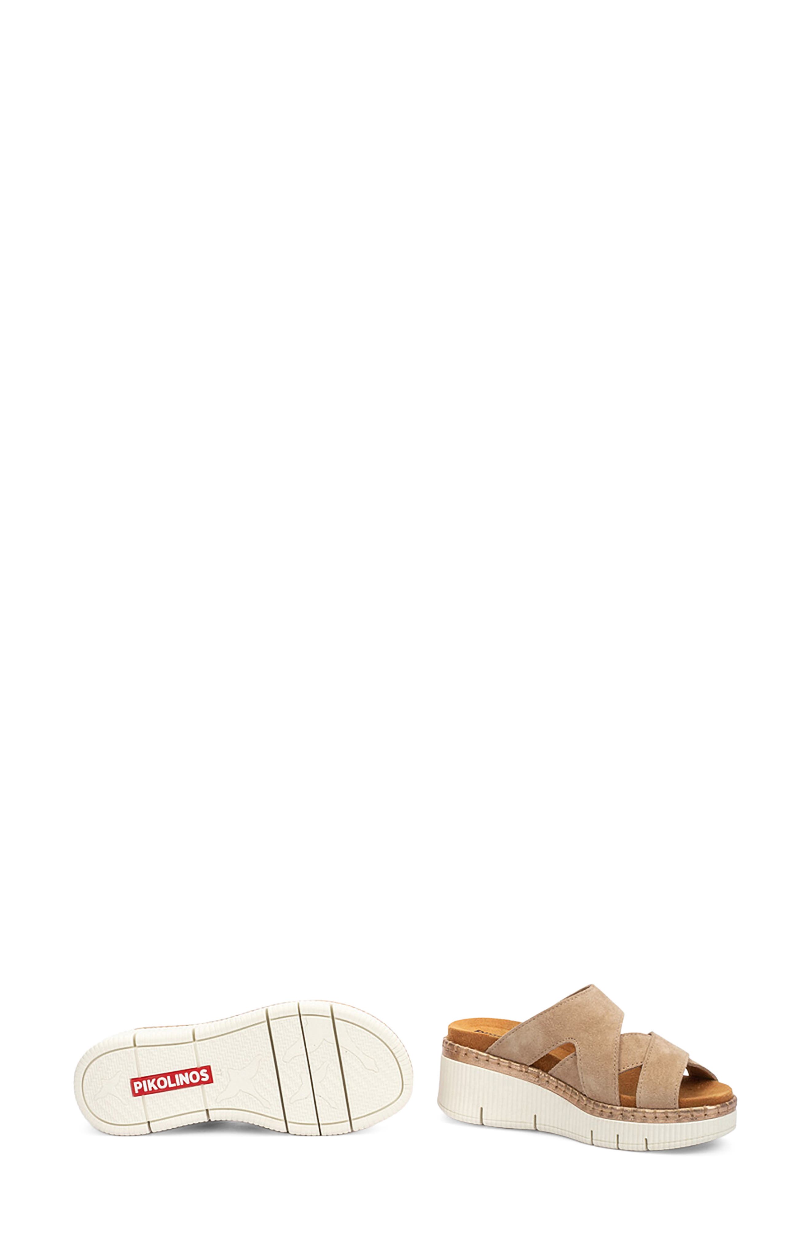 PIKOLINOS Gomera Wedge Sandal, Alternate, color, Desert