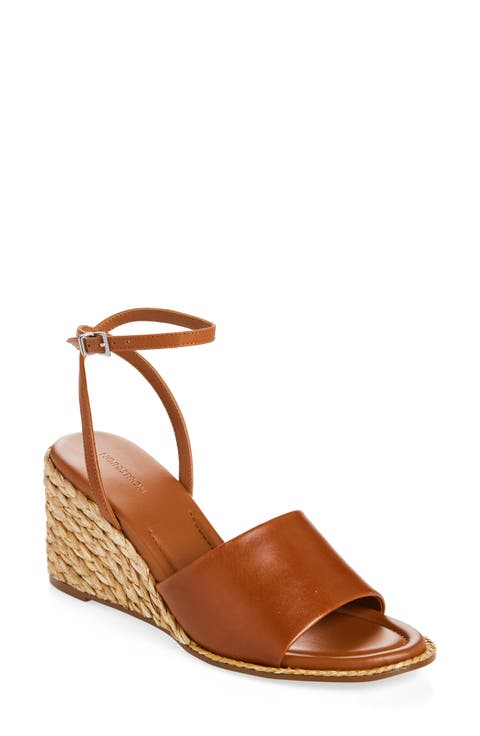 Arlene Ankle Strap Wedge Sandal (Women)