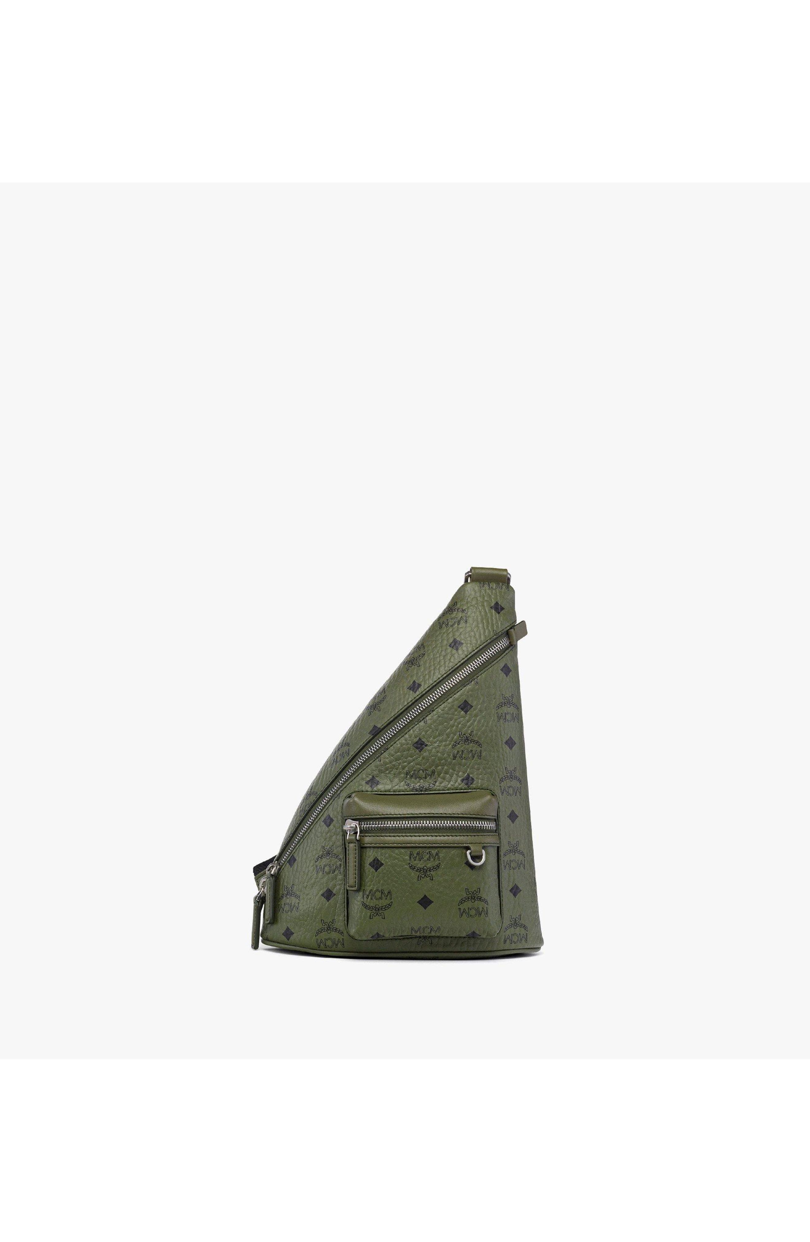 Mini Aren Sling in Visetos, Main, color, Khaki Moss