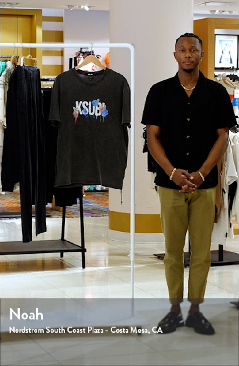 Graff Rose Kash Floral Graphic T-Shirt, sales video thumbnail