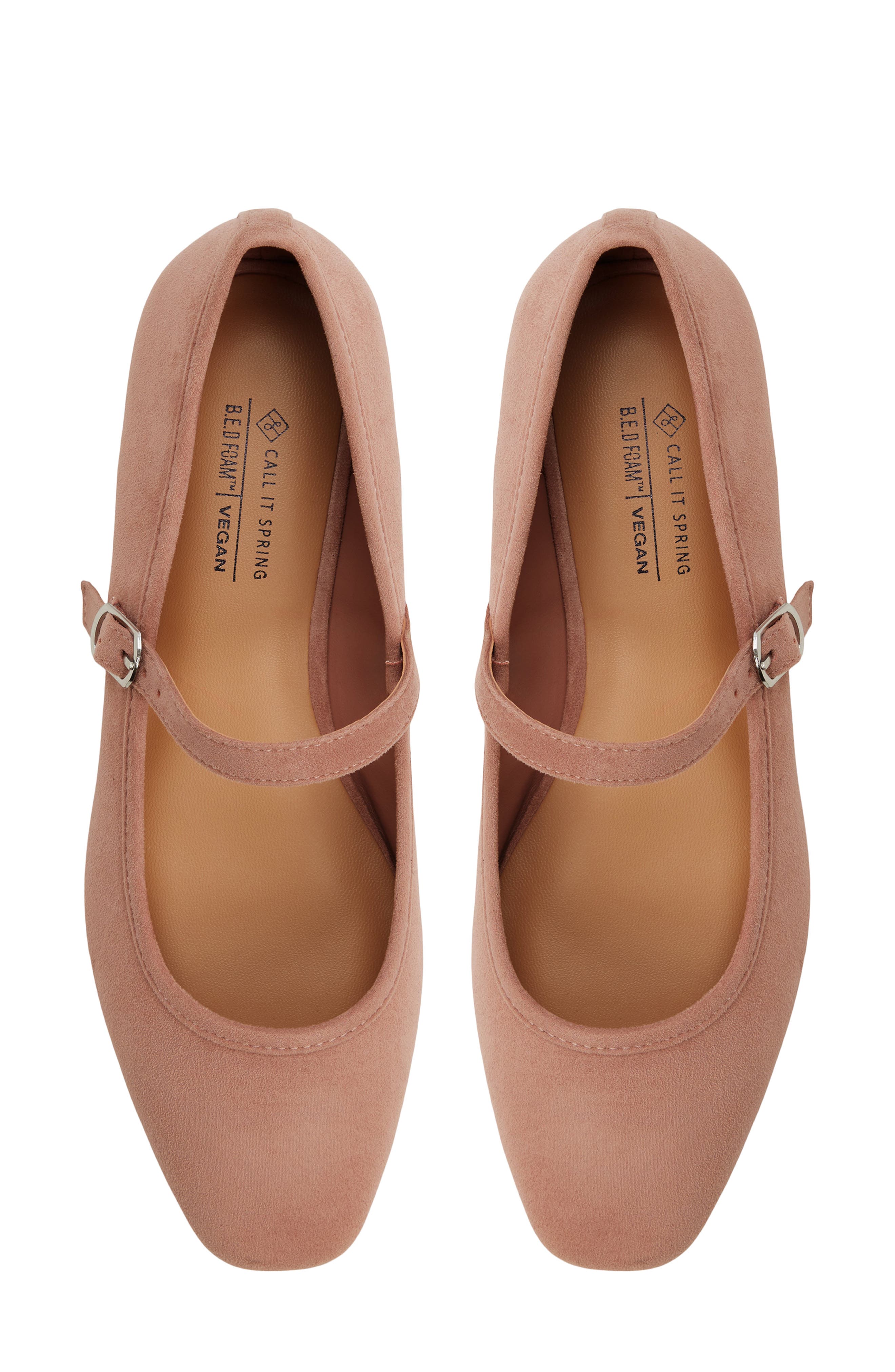 Call It Spring By Aldo Janeyy Mary Jane Flat, Alternate, color, Medium Pink