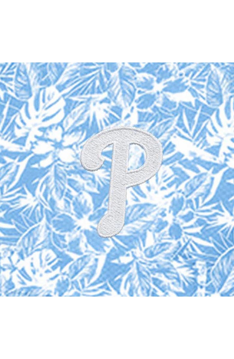 ANTIGUA Men's Antigua Powder Blue Philadelphia Phillies Resort Button-Up Shirt, Alternate, color, Powder Blue