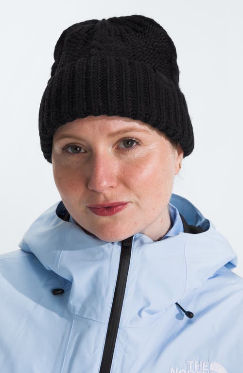 The North Face Oh Mega Beanie In Black