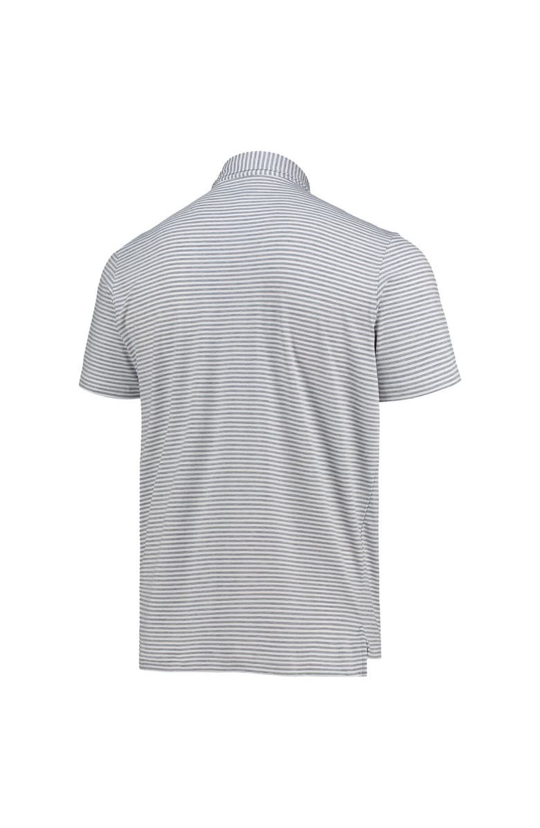 vineyard vines Men's Vineyard Vines Gray Miami Marlins Heathered Winstead Sankaty Polo, Alternate, color, 