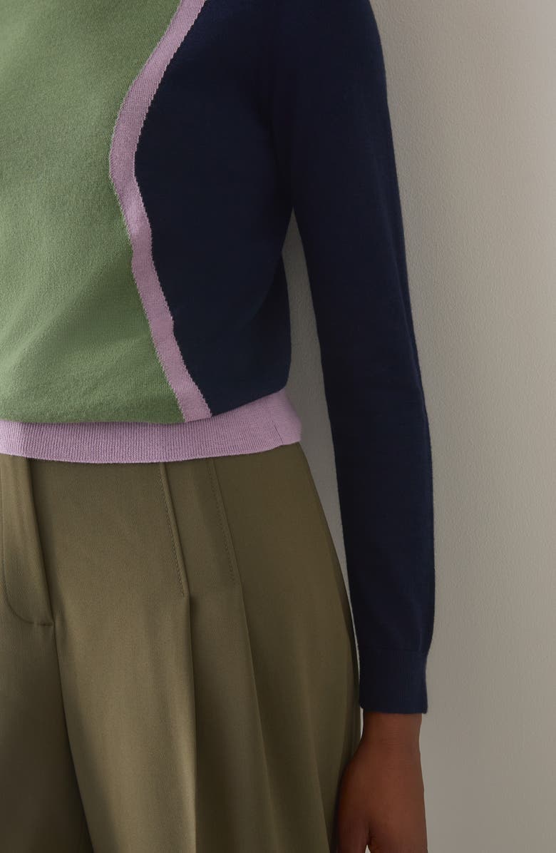 LK Bennett Natalia Merino Wool Blend Sweater, Alternate, color, 