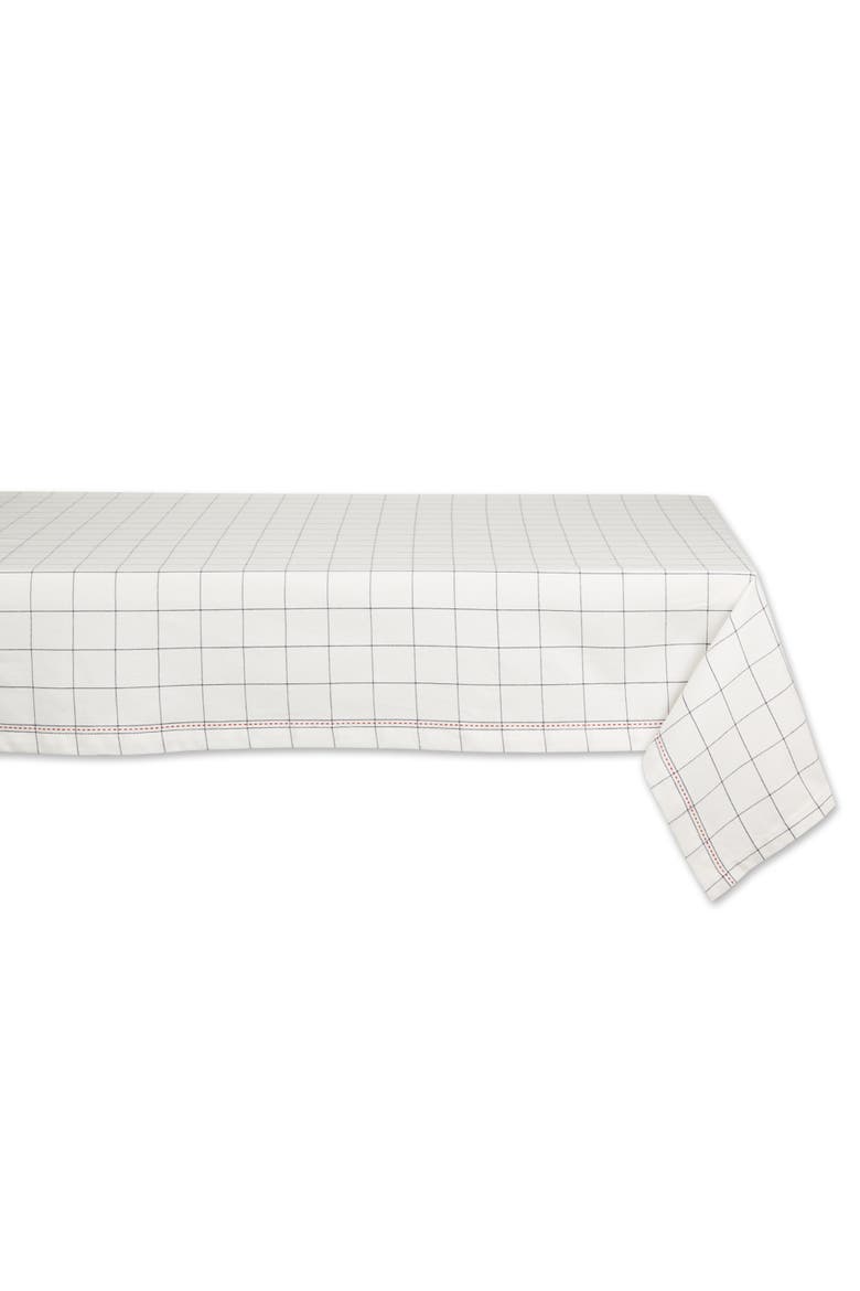 Kitchen Windowpane Tablecloth 60x84, Main, color, Windowpane