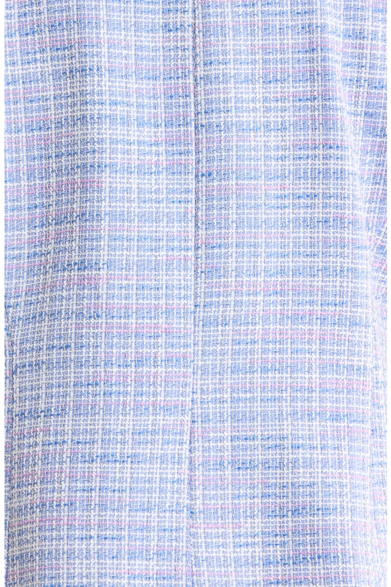 Stand Collar Tweed Jacket, Alternate, color, PARIS BLEU MULTI