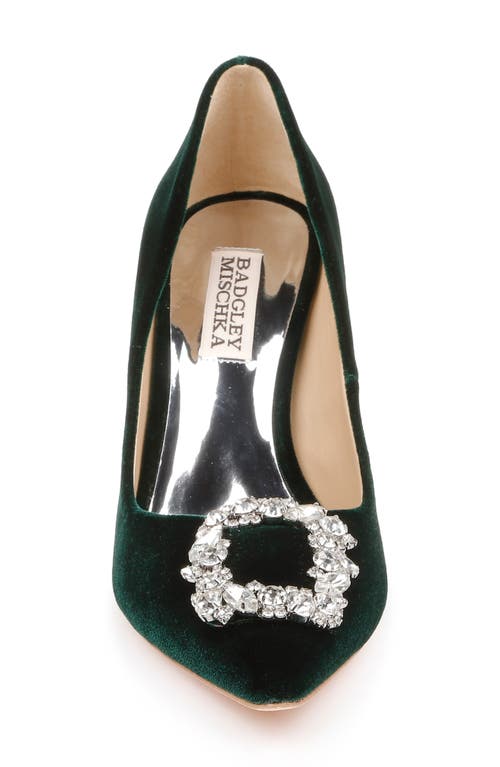 Badgley Mischka Collection Cher Crystal Embellished Pump In Black