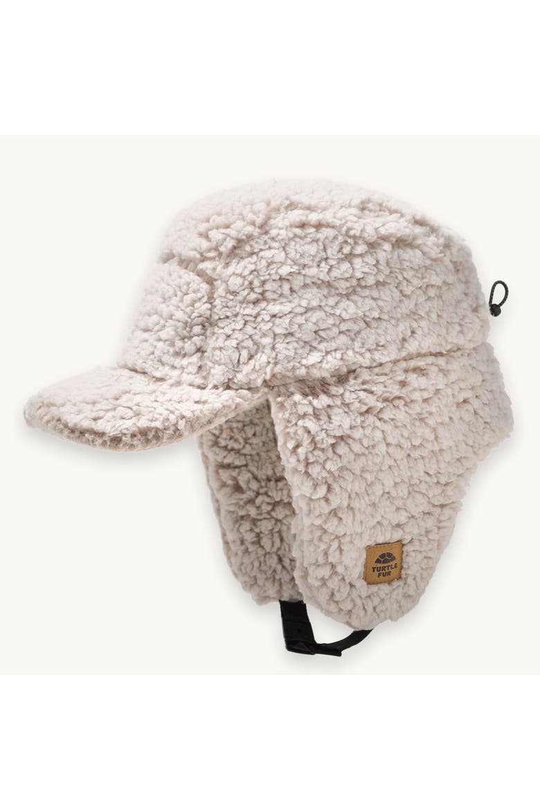 High Pile Fleece Backcountry Trapper, Alternate, color, Natural
