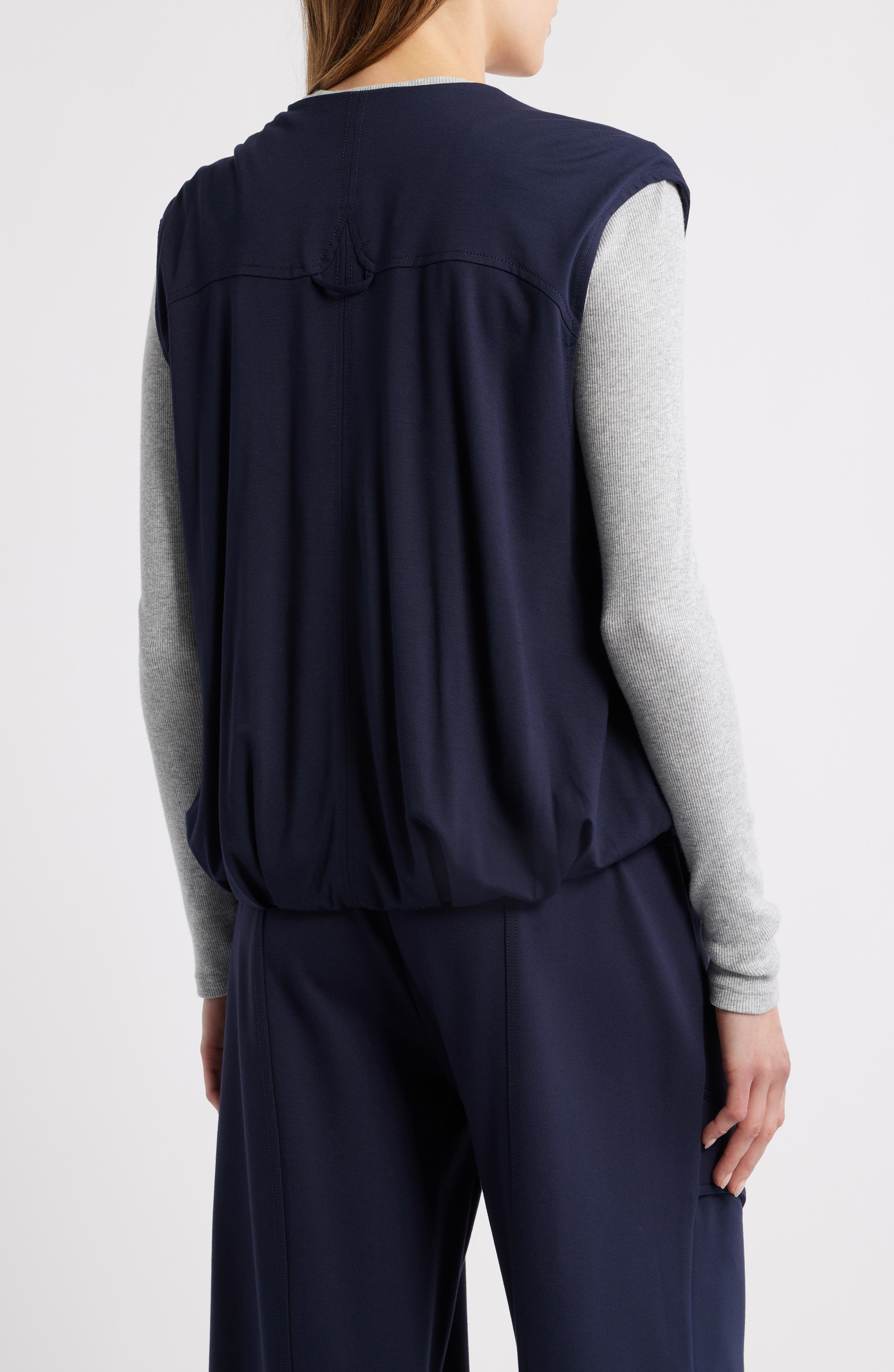 Knit Zip-Up Vest - image 4