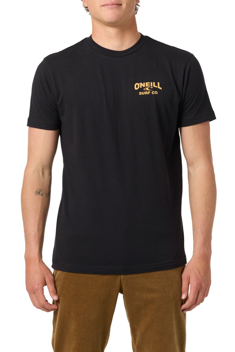 Sea Creeper Graphic T-Shirt, Main, color, BLACK
