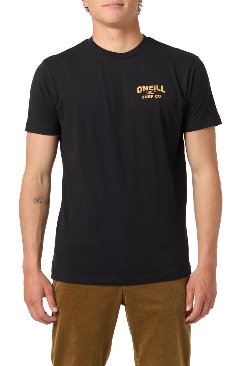 O'Neill Sea Creeper Graphic T-Shirt, Main, color, Black