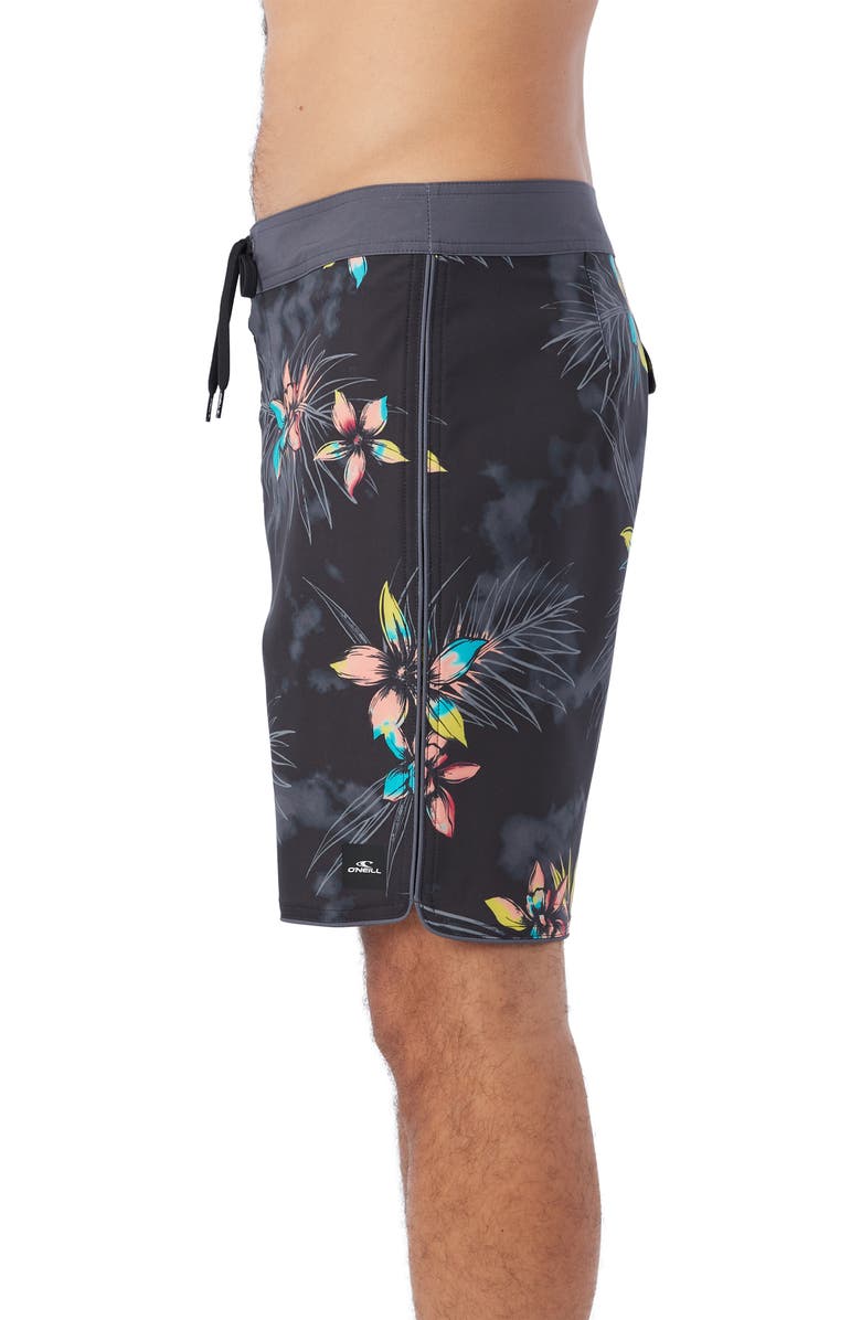 O'Neill Hyperfreak Mysto Scallop Board Shorts, Alternate, color, 