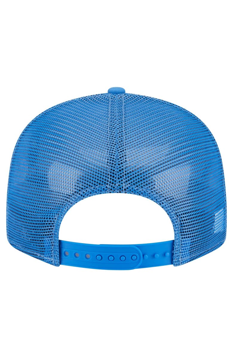 New Era Men's New Era Blue UCLA Bruins Split Panel 9FIFTY Snapback Trucker Hat, Alternate, color, Blue