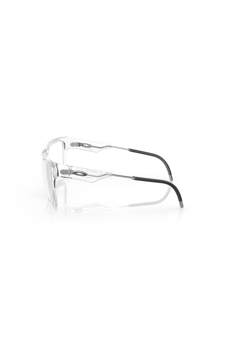 Oakley 56mm Square optical glasses, Alternate, color, Transparent