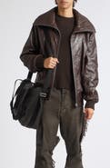 Rick Owens Dracuflight Leather Jacket