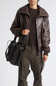 Rick Owens Dracuflight Leather Jacket