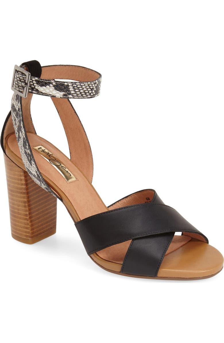 Halogen<sup>®</sup> 'Haley' Crisscross Strap Sandal, Main, color,