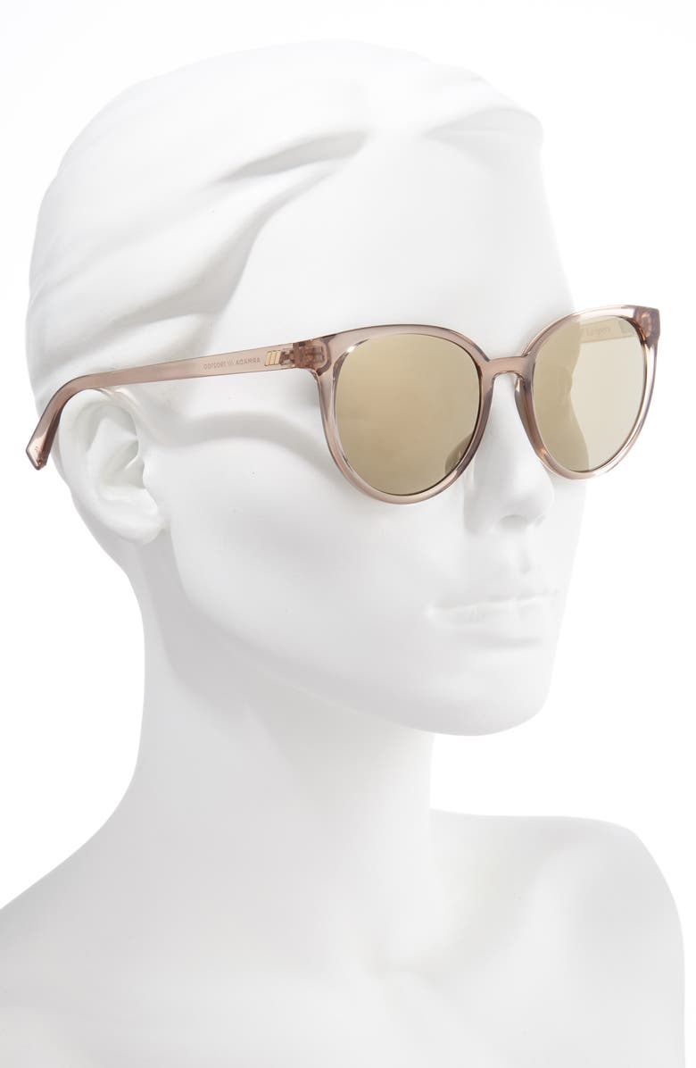 Le Specs Armada 54mm Mirrored Cat Eye Sunglasses, Alternate, color,