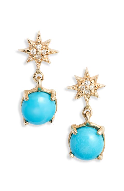Star Drop Earrings