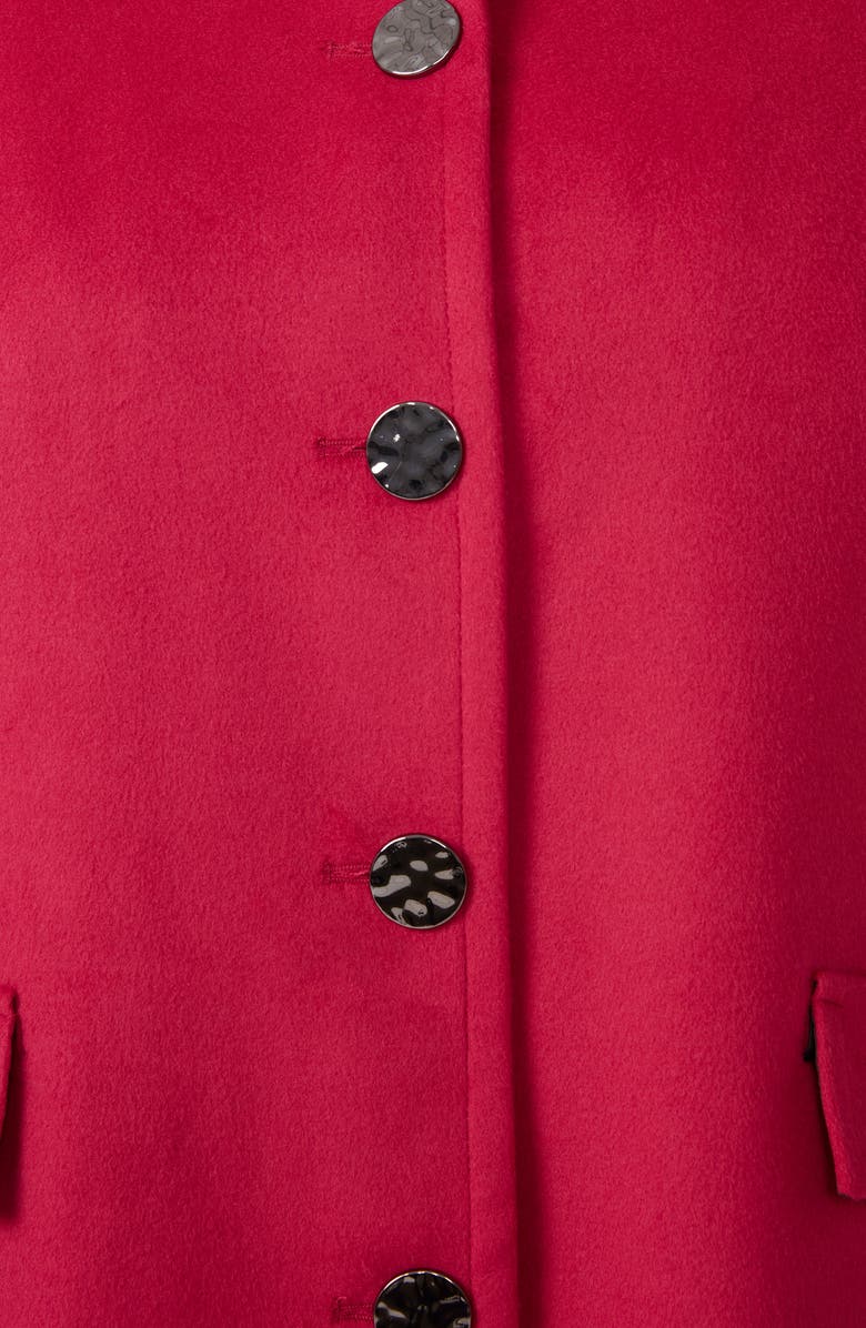 Estelle Charm Coat, Alternate, color, Azalea