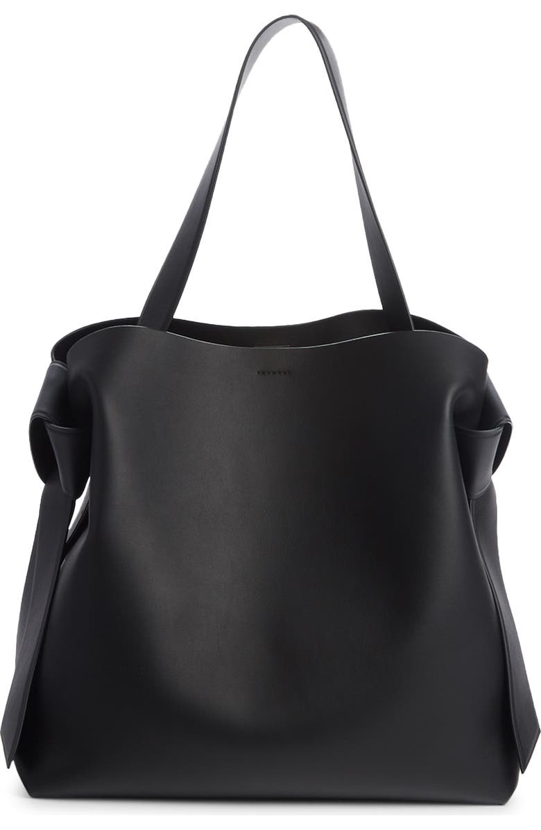 Acne Studios Musubi Leather Maxi Bag, Main, color,