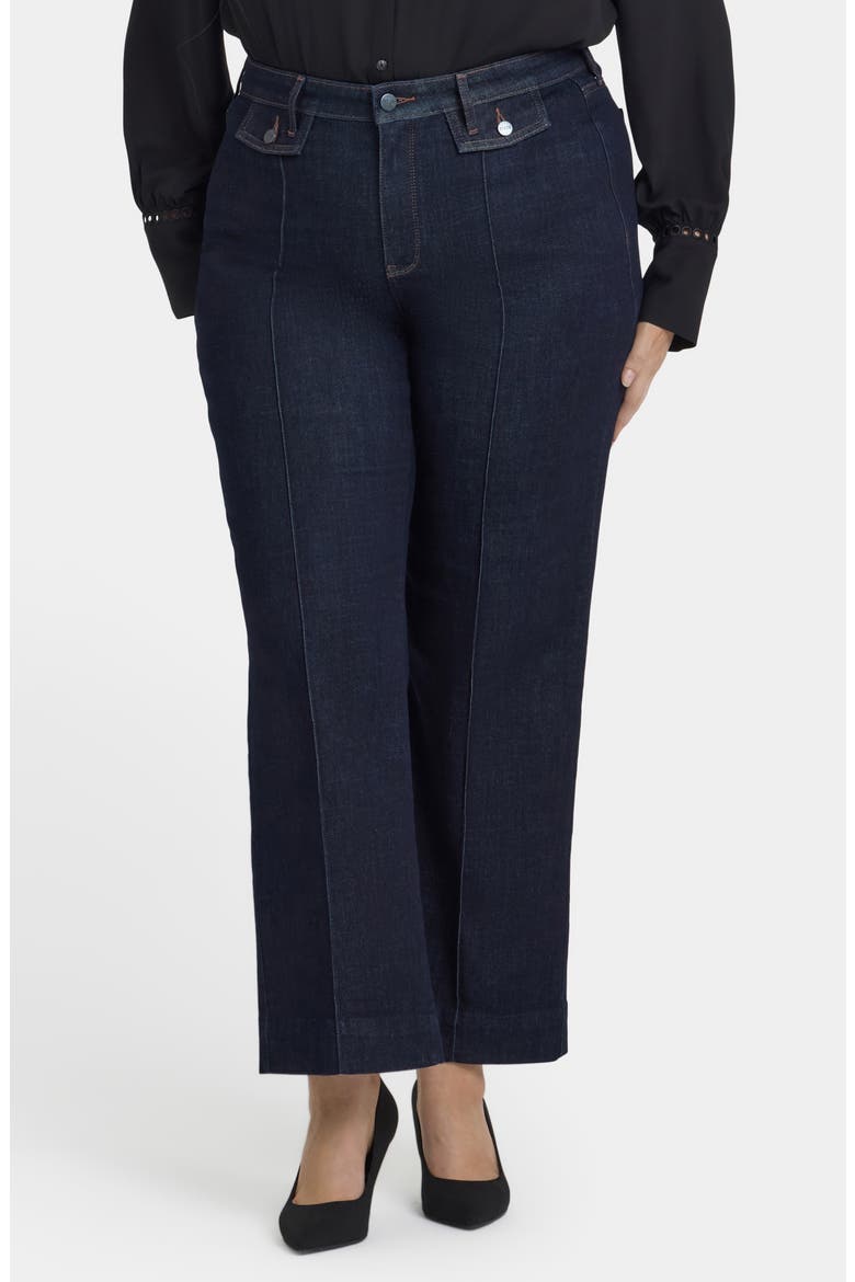 Teresa Slit Hem Wide Leg Jeans, Main, color, MAGICAL