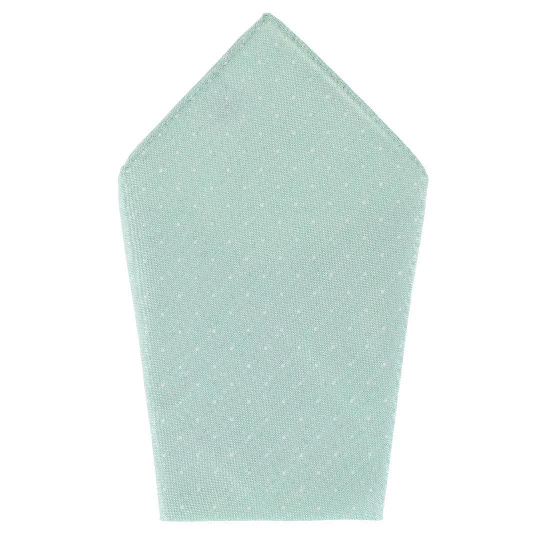 selected Light Green with Polka Dots