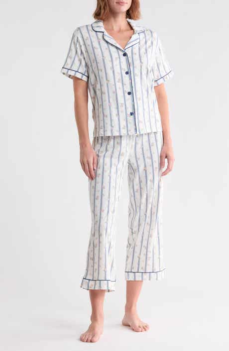Floral Jersey Pajamas
