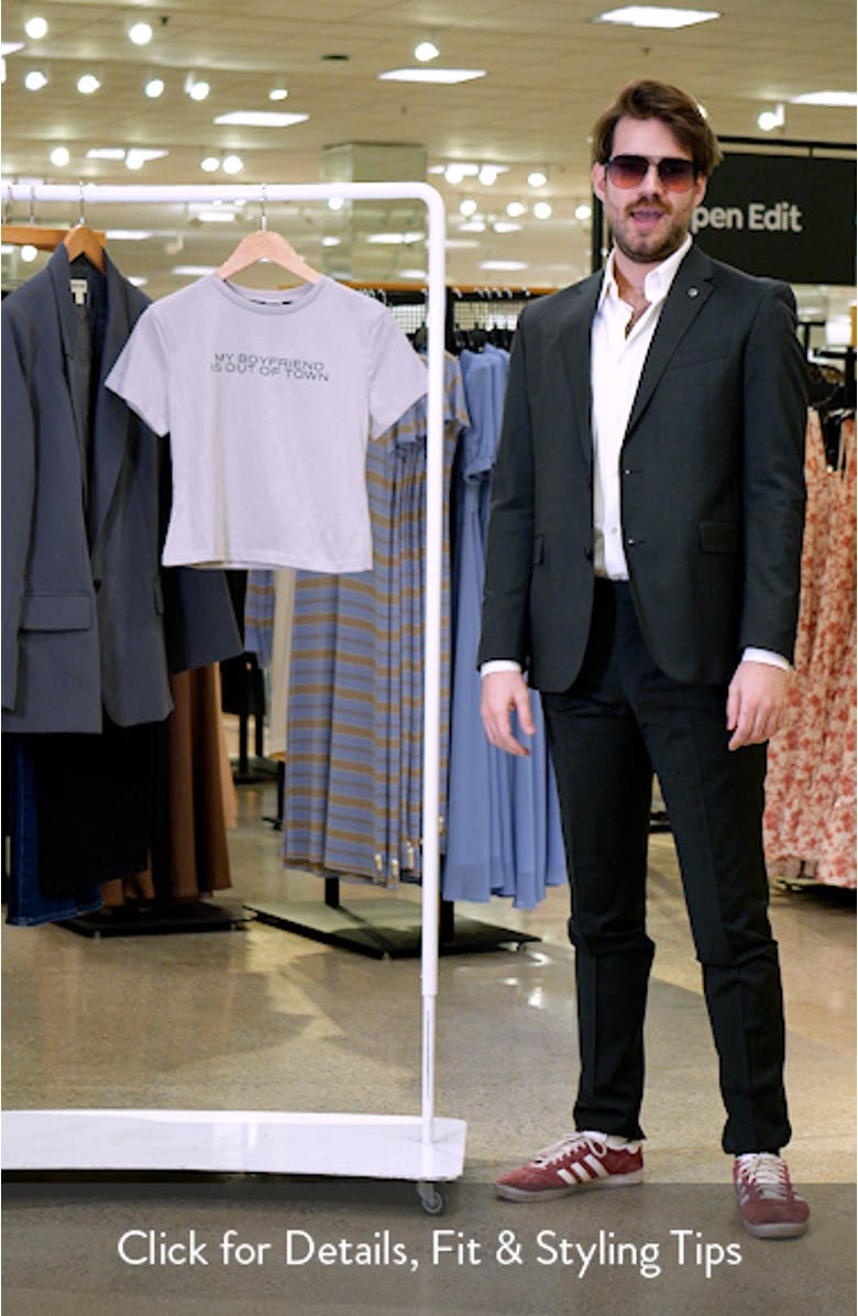 Boyfriend Graphic Baby Tee, sales video thumbnail