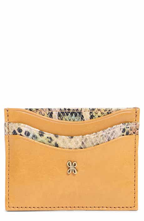 HOBO Max Leather Chain Clip Card Case