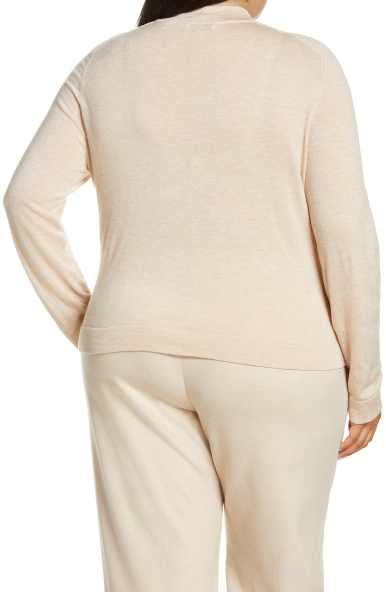 Vince Seamless Wool Blend Pullover, Alternate, color, 118Hws-H White Sand