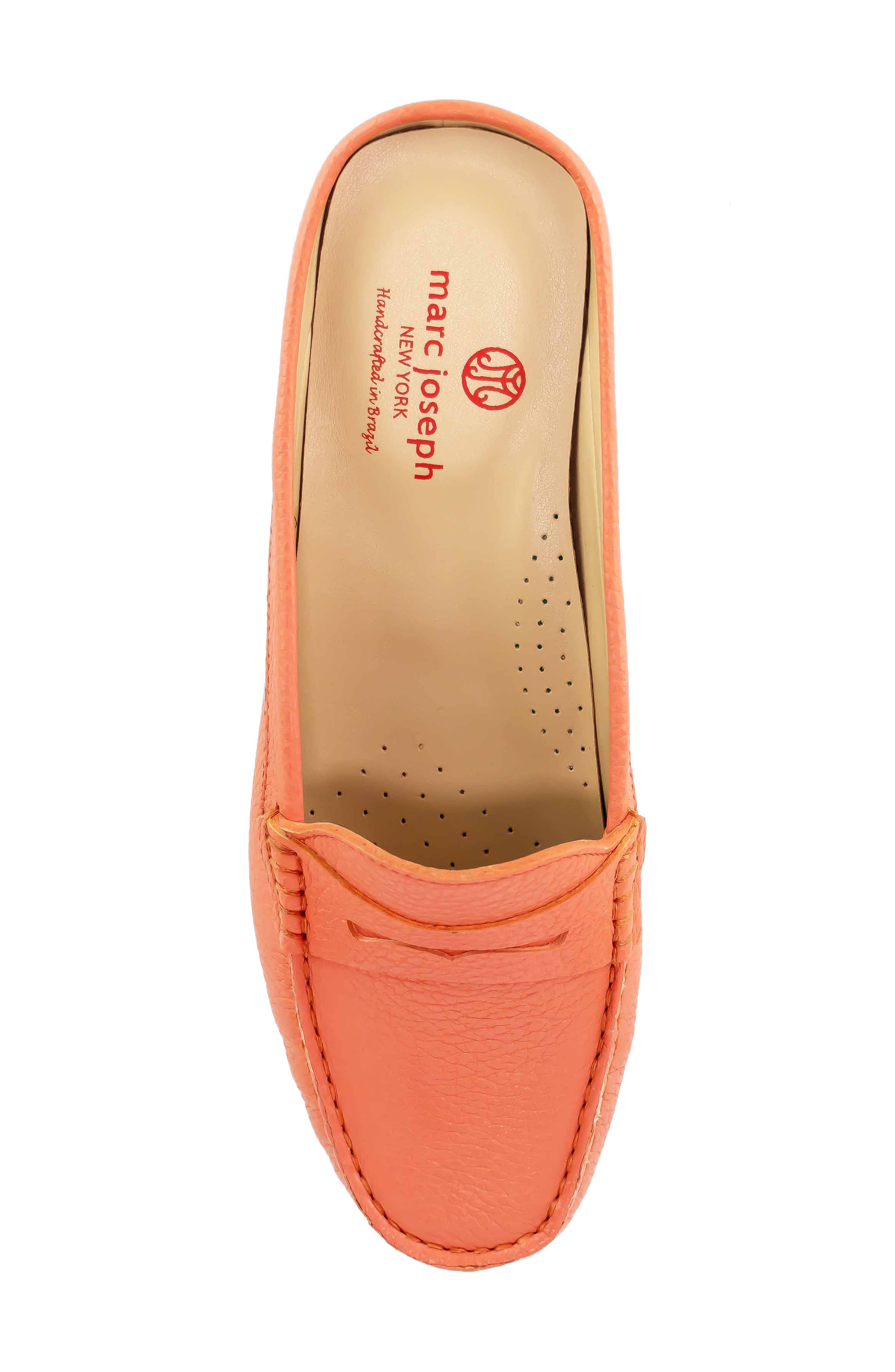 Marc Joseph New York Rosemary Dr Penny Loafer, Alternate, color, Coral Grainy