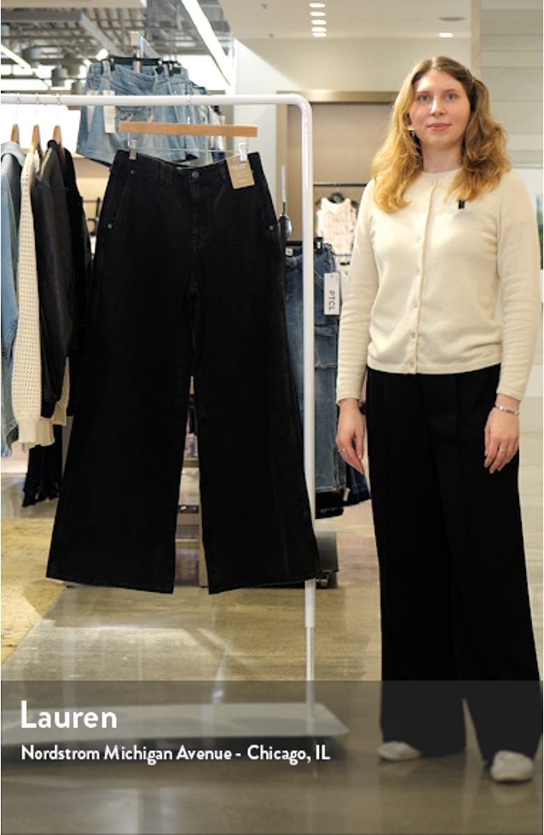 Wide Sweep Denim Jeans