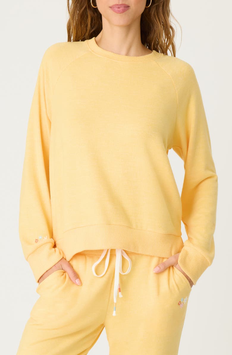 PJ Salvage Sunshine Mind Sweatshirt, Main, color, 