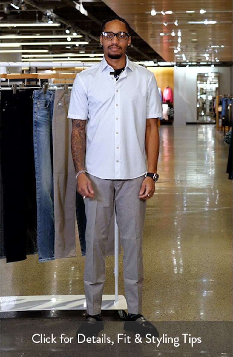 Spielman Hangin' Out Short Sleeve Knit Button-Up Shirt, sales video thumbnail