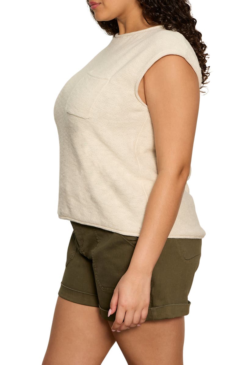 Sanctuary Easy Cotton T-Shirt, Alternate, color, Collagen White