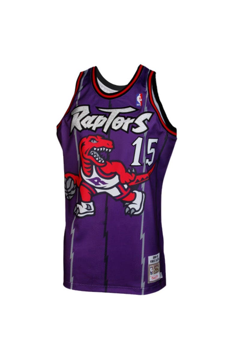 Mitchell & Ness Vince Carter Toronto Raptors 1998/99 Throwback Authentic Jersey - Purple, Alternate, color, Purple