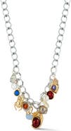 SPHERA MILANO Multi Charm Pendant Necklace