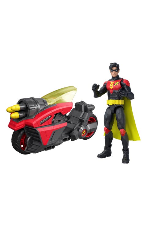 Kids' DC Core Robin Action Figure & Vehicle