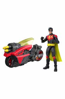Kids' DC Core Robin Action Figure & Vehicle