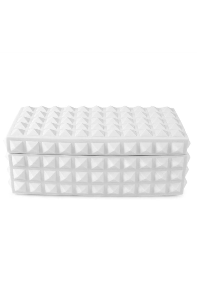 Jonathan Adler Charade Square Studded Box, Main, color, 