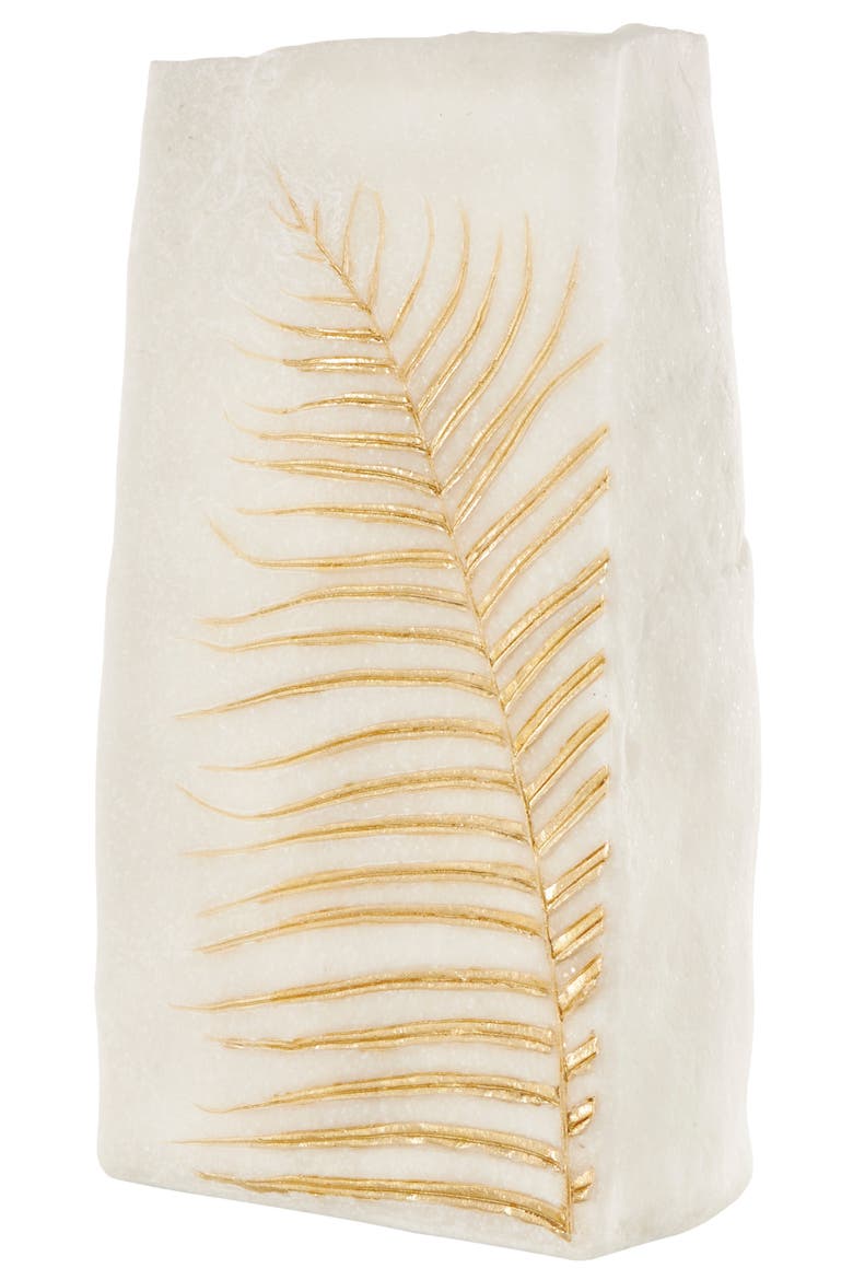Polystone Vase, Alternate, color, WHITE