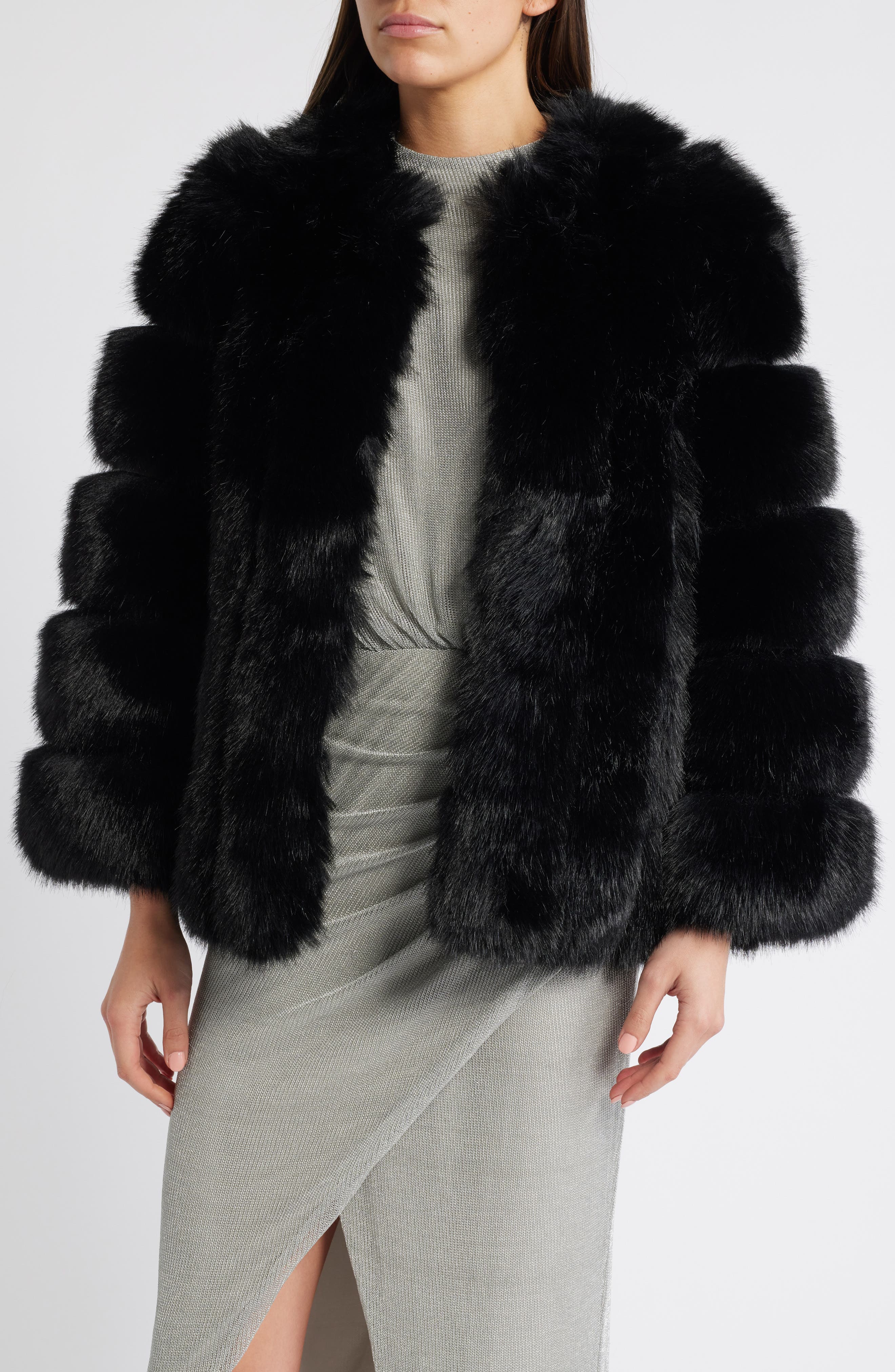 Faux Fur Jacket