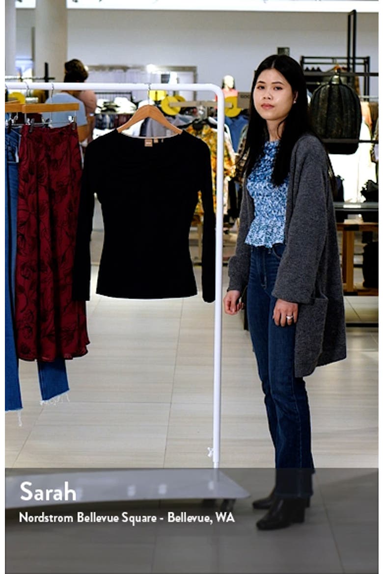Everie Twist Neck Long Sleeve Top video