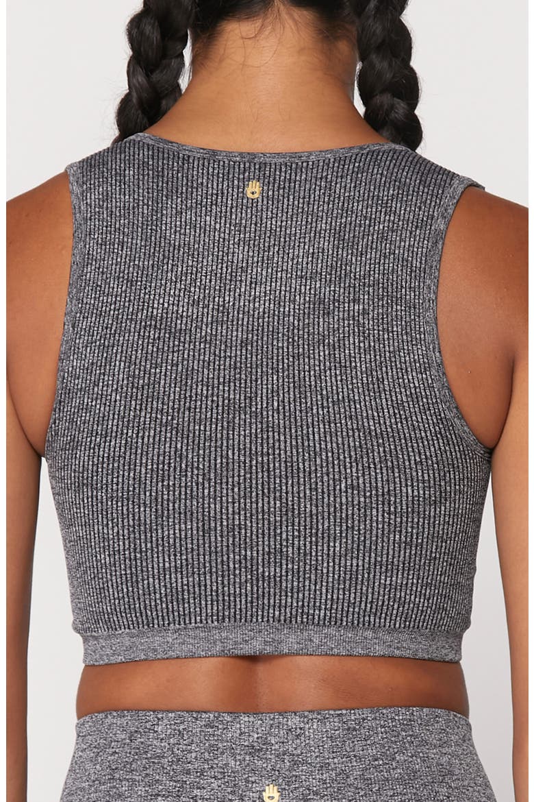 Metta Plunge Brami Bralette, Alternate, color, HEATHER GREY