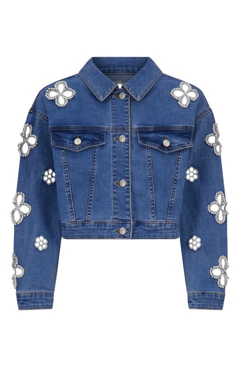 Kaia Pearl Jean Jacket