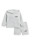 Fleece Hoodie & Shorts Set