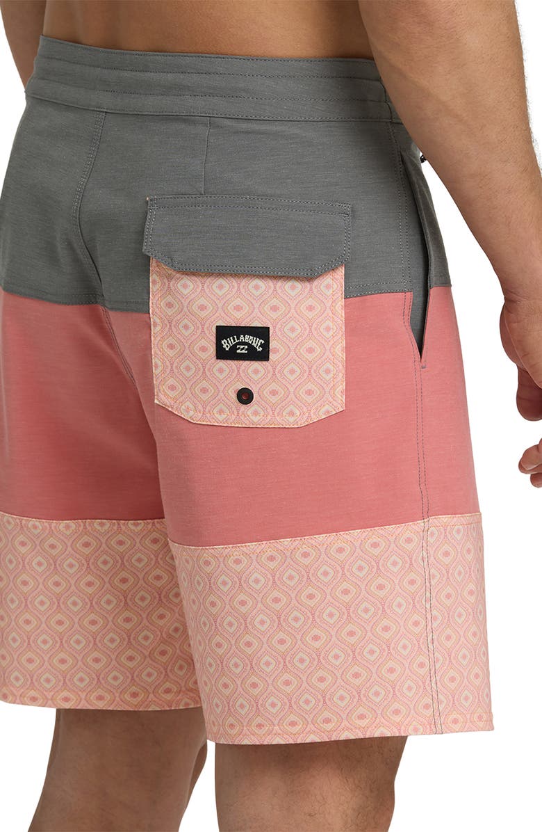 Billabong Tribong LT Board Shorts, Alternate, color, Ash Rose