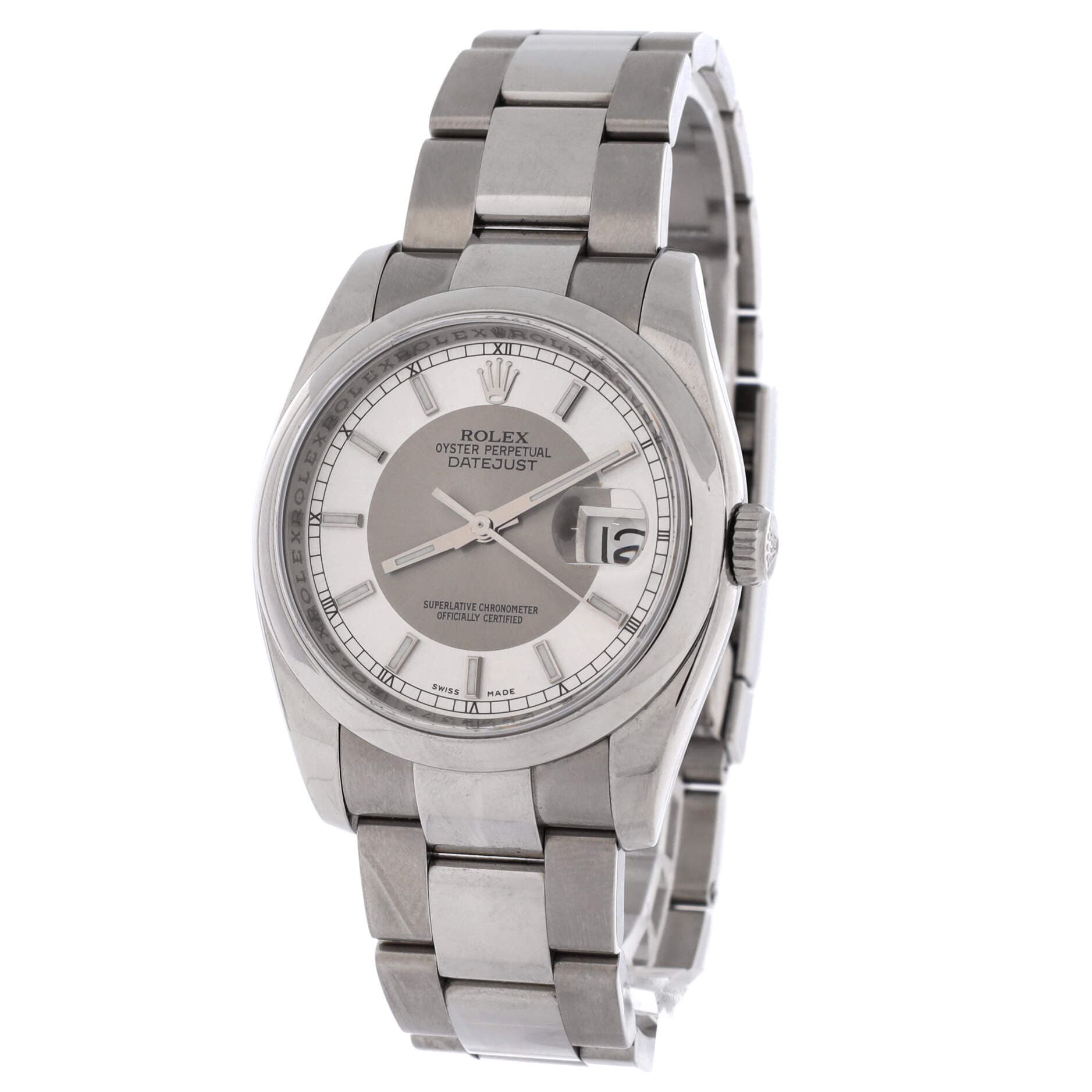 Oyster Perpetual Datejust Automatic Watch Stainless Steel 36, Alternate, color, Metallic Silver